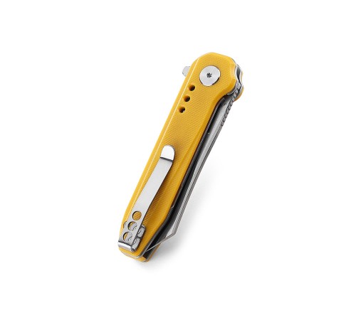 Нож Bestech Syntax сталь 14C28N, рукоять G10 желтая