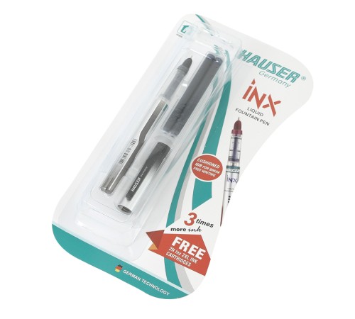 Перьевая ручка Hauser INX, пластик, синяя