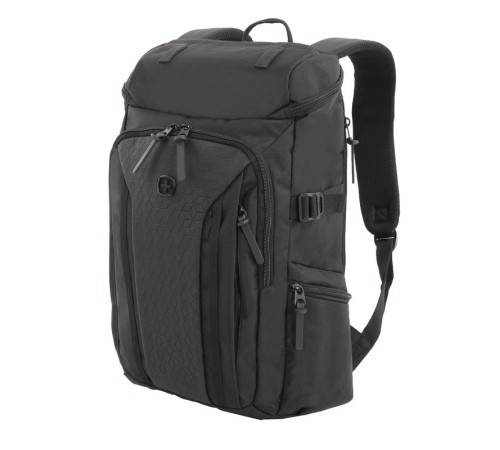 Рюкзак WENGER 15'', чёрный, полиэстер 900D/ М2 добби, 29х15х47 см, 20 л