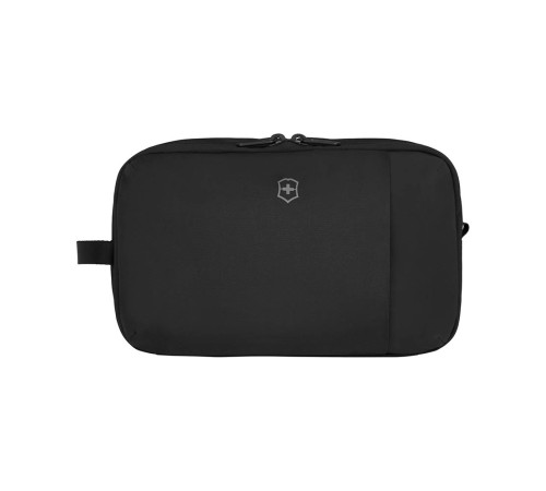 Несессер VICTORINOX Travel Essentials Toiletry Bag, чёрный, полиэстер, 27x14x16 см