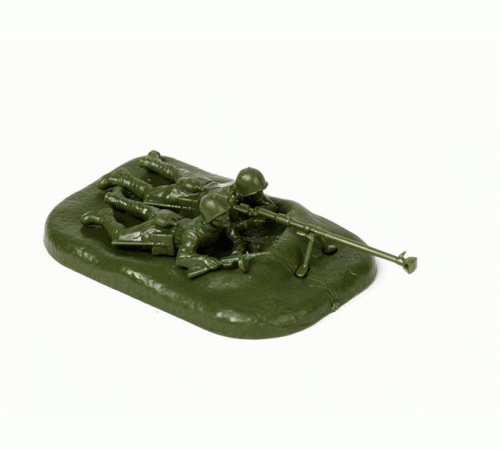 Сборные солдатики ZVEZDA Советские бронебойщики, 1/72