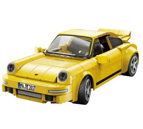Радиоуправляемый конструктор CADA спортивный автомобиль RUF CTR 2017 Yellowbird 1/20 (222 детали)