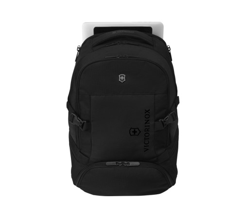 Рюкзак VICTORINOX VX Sport Evo Deluxe Backpack, чёрный, полиэстер, 35x25x48 см, 28 л