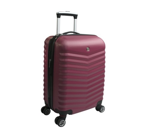 Чемодан WENGER FRIBOURG, красный, АБС-пластик, 33x23x55 см, 35 л