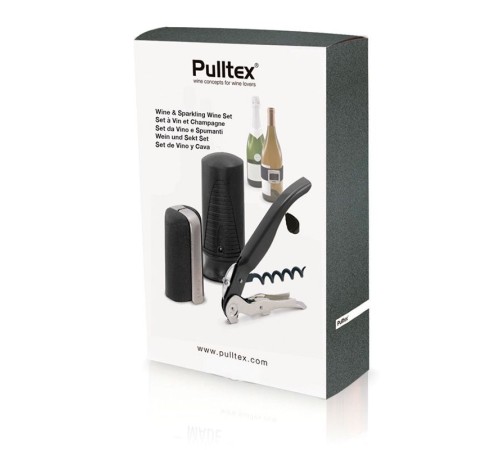 Набор для вина Pulltex Wine & Sparkling Black