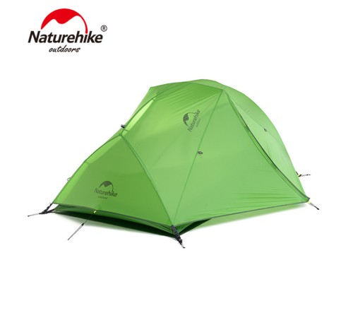 Палатка ультралёгкая Naturehike Star-river 2 с тентом 2-местная Green, 6927595716496