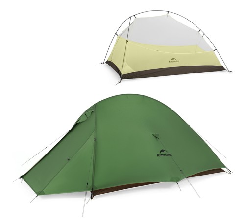Палатка 2-местная Naturehike Cloud up Pro CNK2350WS020 зеленый
