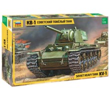 Сборная модель ZVEZDA Советский тяжелый танк КВ-1, 1/35
