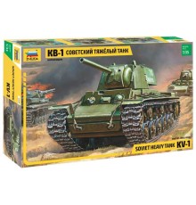 Сборная модель ZVEZDA Советский тяжелый танк КВ-1, 1/35