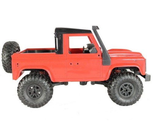 Радиоуправляемая машина MN MODEL английский пикап Defender (красный) 4WD 2.4G 1/12 RTR