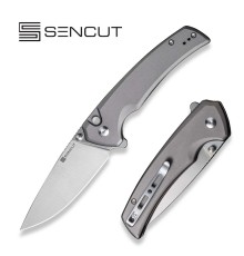 Складной нож SENCUT Serene сталь D2, рукоять Алюминий серый