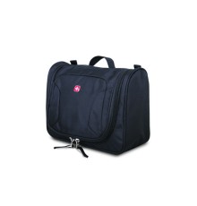 Несессер SWISSGEAR «TOILETRY KIT»,  дорожный, чёрный, 27х11х22 см