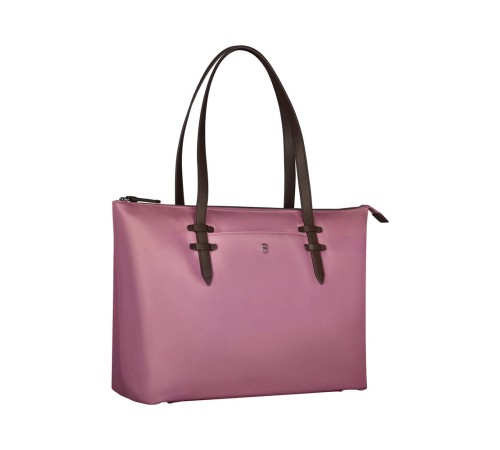 Сумка VICTORINOX Victoria Deluxe Business Tote, пурпурно-розовая, нейлон/кожа, 47x15x31 см, 16 л