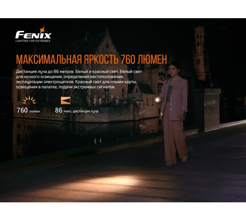 Фонарь Fenix APEX 20 Flashlight, Mix Iridescent, APEX20MI