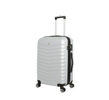 Чемодан WENGER FRIBOURG, серебристый, АБС-пластик, 45x27x66  см, 64 л
