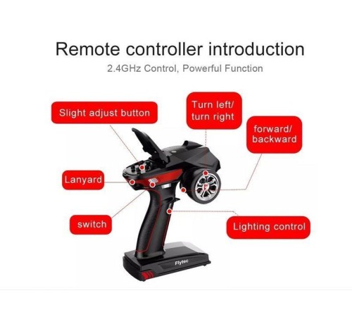 Радиоуправляемый катер для рыбалки Flytec V500 2.4G RTR
