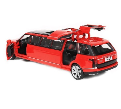 Машина Range Rover 6602 1/32 свет, звук, инерция 23,5 см (1/8шт.) б/к