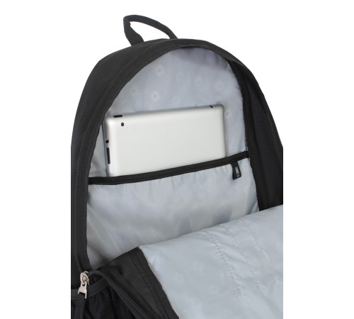 Рюкзак SWISSGEAR чёрный, полиэстер 600D, 33x16,5x46 см, 26л