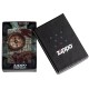 Зажигалка ZIPPO Compass Design с покрытием 540 Matte, латунь/сталь, разноцветная, 38x13x57 мм