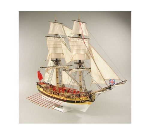 Сборная картонная модель Shipyard шлюп HMS Wolf (№49), 1/96