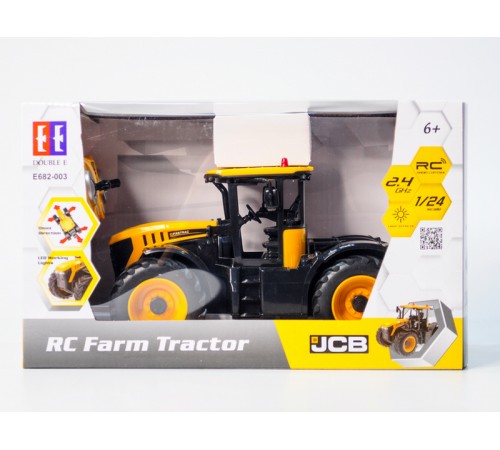 Радиоуправляемый фермерский трактор Double Eagle JCB Fastrac 4220 1/24 2.4G RTR