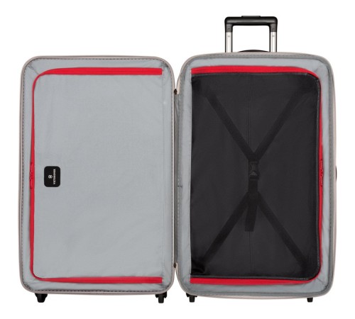 Чемодан VICTORINOX Etherius, красный, поликарбонат Bayer, 47x31x75 см, 78 л