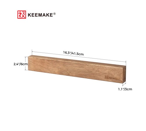 Магнитная настенная подставка для ножей Keemake Magnetic Knife Holder