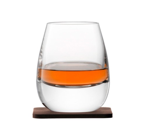 Набор для виски с деревянными подставками Lsa International Islay Whisky