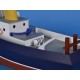 Собранная деревянная модель корабля Artesania Latina Tugboat 