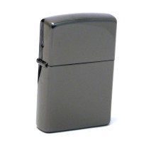 Зажигалка ZIPPO Classic с покрытием Ebony™, латунь/сталь, чёрная, глянцевая, 36x12x56 мм