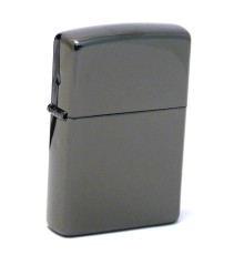 Зажигалка ZIPPO Classic с покрытием Ebony™, латунь/сталь, чёрная, глянцевая, 38x13x57 мм