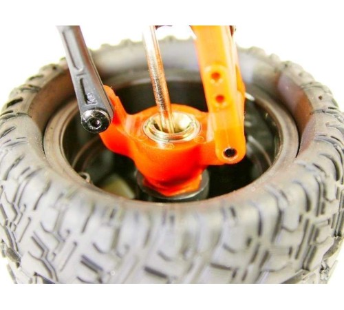 Радиоуправляемый монстр Remo Hobby SMAX Brushless UPGRADE (красный) 4WD 2.4G 1/16 RTR