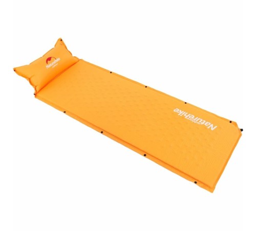 Коврик для сна Naturehike NH15Q002-D с подушкой оранжевый, 6927595705100