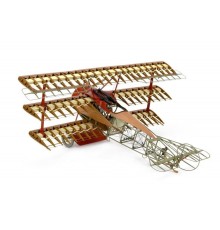 Сборная деревянная модель самолета Artesania Latina FOKKER DR.I 1918 RED BARON, 1/16