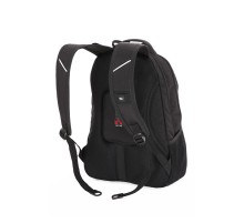 Рюкзак WENGER, 15”, чёрный/красный, полиэстер, 35х20х47 см, 33 л