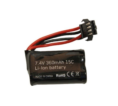 Аккумулятор Li-Ion 360mAh, 7,4V для катера Volantex RC Vector S