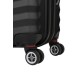 Чемодан SWISSGEAR FRIBOURG, чёрный, АБС-пластик, 37x23x54см, 35 л