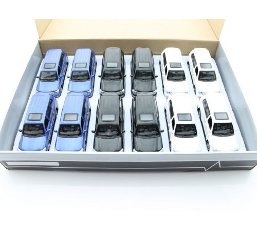 Машина 1:32 Toyota Land Cruiser свет, звук, инерция 15,5см (1/12шт.) б/к