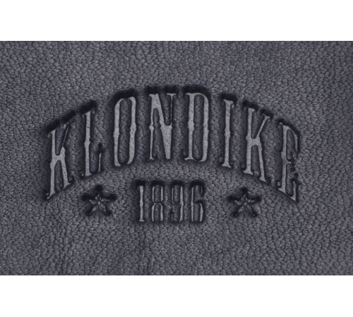 Бумажник KLONDIKE Dawson, натуральная кожа в черном цвете, 12,5 х 2,5 х 9,5 см