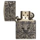 Зажигалка ZIPPO Armor® с покрытием Antique Brass, латунь/сталь, золотистая, матовая, 38x13x57 мм