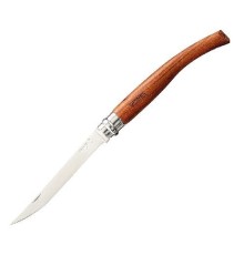 Нож филейный Opinel №12, нержавеющая сталь, рукоять бубинга, 000011