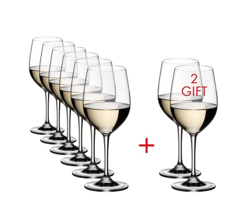 Бокалы для белого Riedel Vinum Viognier Chardonnay 8 шт.