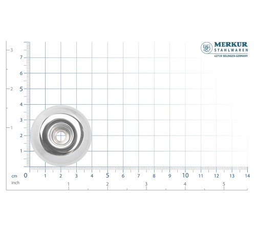 Подставка для Т-образного бритвенного станка MERKUR (для моделей 15, 22, 23, 24, 25, 33, 34, 37) глянцевое хромированное покрытие, в картонной коробке