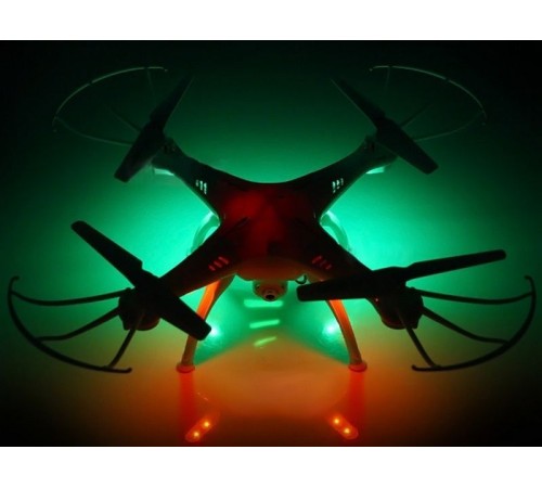 Р/У квадрокоптер Syma X5SC с видеокамерой, 4Gb, HeadFree 2.4G RTF