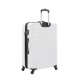 Чемодан SWISSGEAR TYLER, белый, АБС-пластик, 51,5 x 31 x 77 см, 96 л