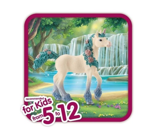 Фигурка Schleich Цветочный единорог, жеребенок