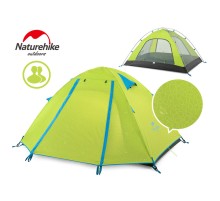 Палатка Naturehike P-Series NH18Z022-P 210T/65D двухместная, светло-зеленая 2, 6975641887782