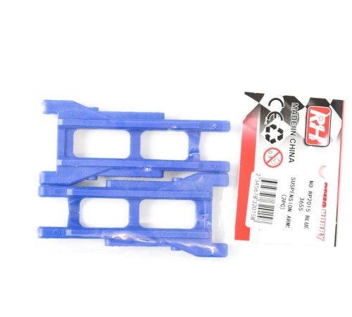 Рычаги передней подвески для Remo Hobby 1/8, тюнинг, синие