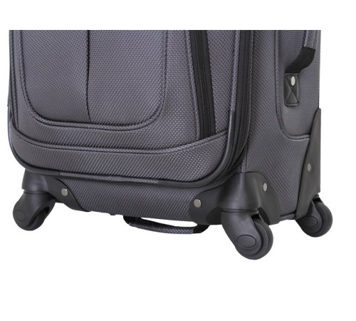 Чемодан WENGER SION, серый, полиэстер 750x750D добби, 46 x 29 x 80 см, 90 л
