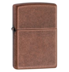 Зажигалка ZIPPO Classic с покрытием Antique Copper™, латунь/сталь, медная, матовая, 38x13x57 мм